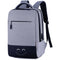 TechProtectus 15.6" Laptop Backpack with USB Charging Port (Light Gray)