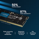 Crucial 16GB DDR5 4800 MHz SO-DIMM Memory Kit (2 x 8GB)