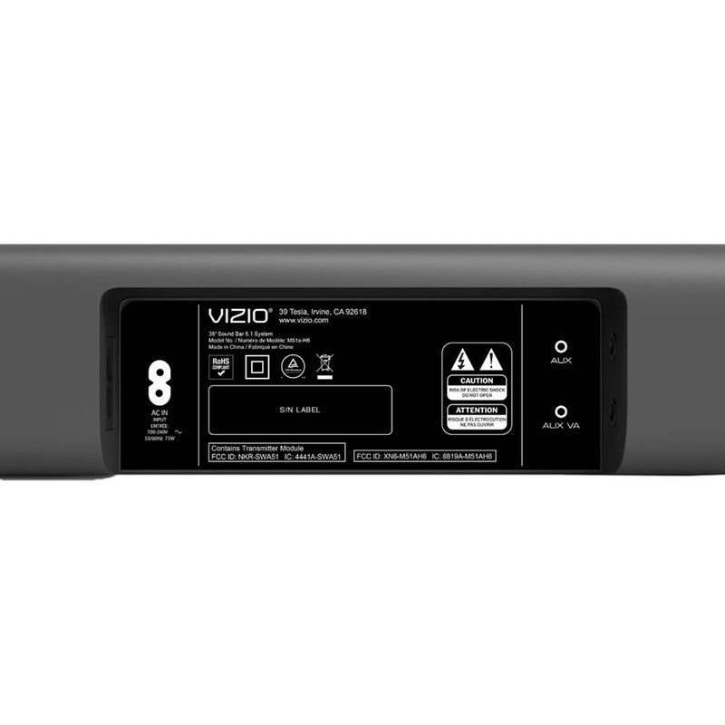 VIZIO M-Series 5.1-Channel Soundbar System