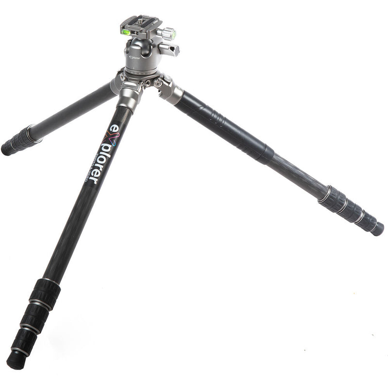 Explorer Photo & Video EX-EXP Expedition Carbon Fiber Tripod with Monopod and BX-33 Ball Head