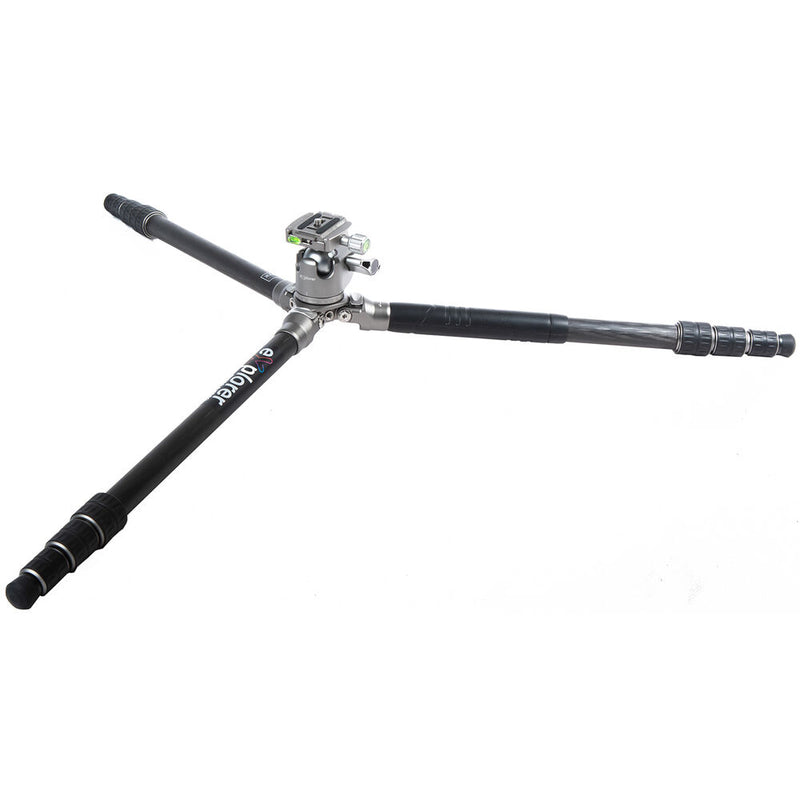 Explorer Photo & Video EX-EXP Expedition Carbon Fiber Tripod with Monopod and BX-33 Ball Head