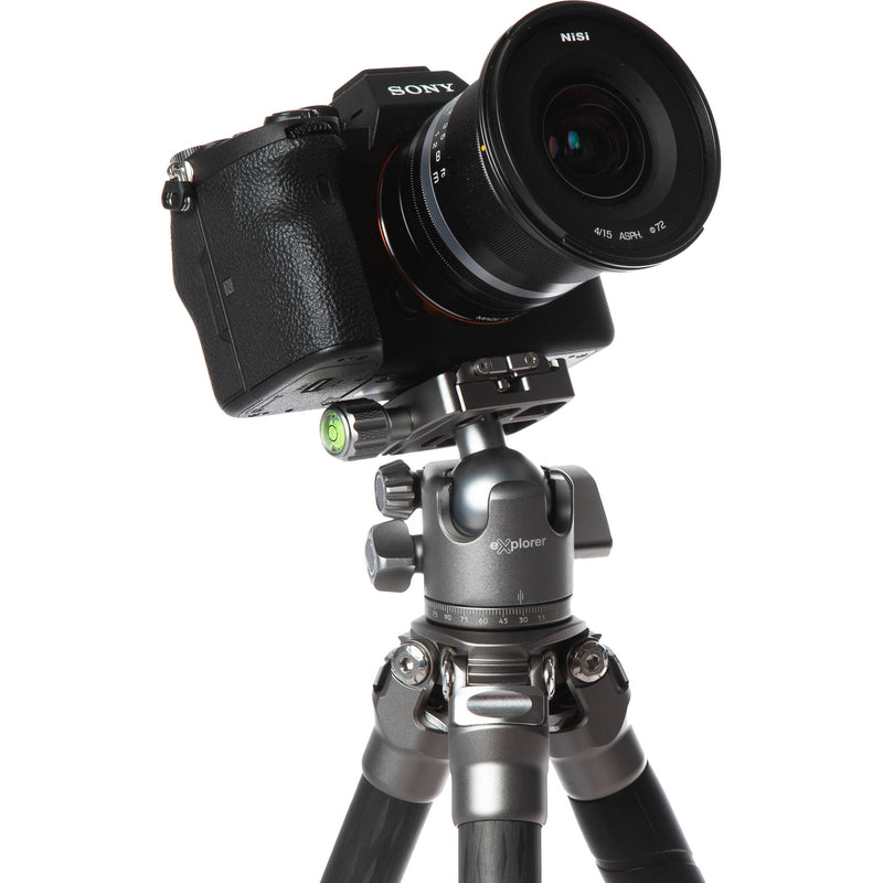 Explorer Photo & Video EX-EXP Expedition Carbon Fiber Tripod with Monopod and BX-33 Ball Head