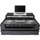 Magma Bags DJ Controller Workstation Road Case with Wheels for DDJ-REV7 (Black on Black)