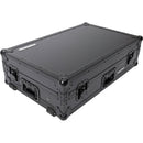 Magma Bags DJ Controller Workstation Road Case with Wheels for DDJ-REV7 (Black on Black)