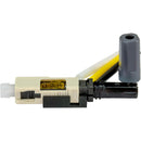TechLogix Networx ECOConnector Multimode (OM1) SC Fiber Optic Click-On Connector (UPC, 50-Pack Beige)