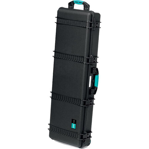 HPRC5400W Waterproof Hard Case with Foam (Black with Blue Handle)