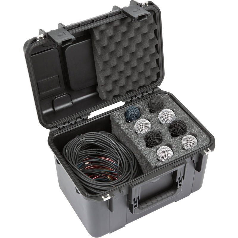 SKB iSeries Waterproof Case for 8 Mics and Cables