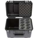 SKB iSeries Waterproof Case for 8 Mics and Cables