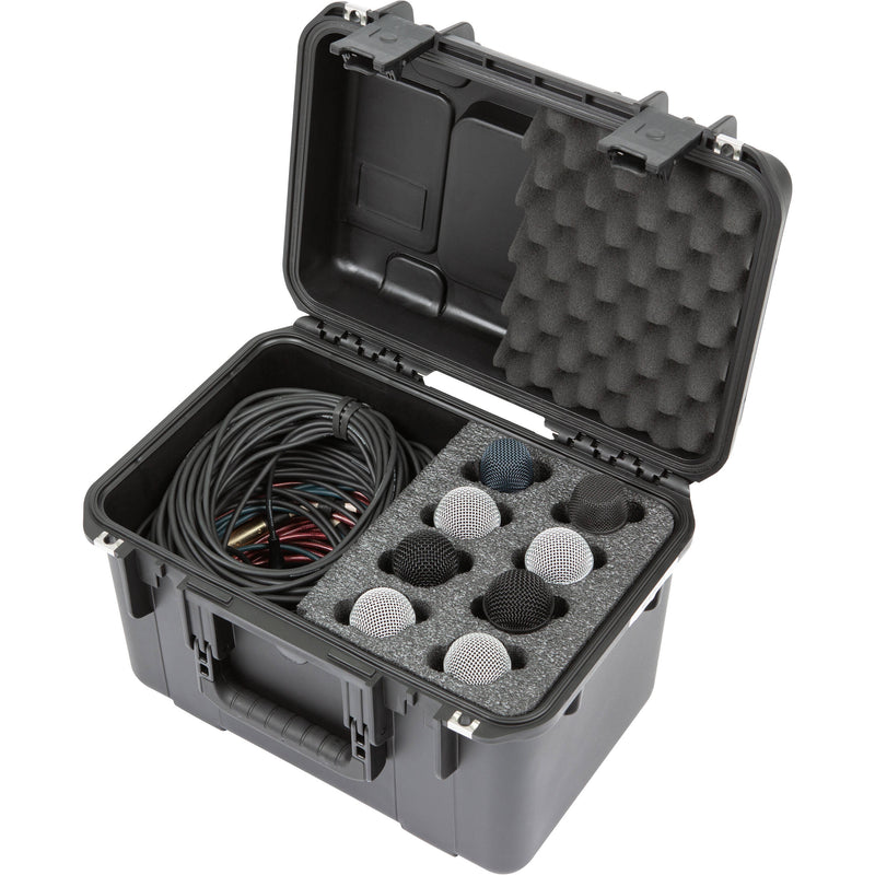 SKB iSeries Waterproof Case for 8 Mics and Cables