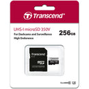 Transcend 256GB High Endurance 350V UHS-I microSDXC Memory Card