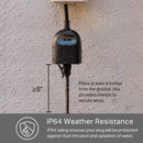 TP-Link KP405 Kasa Smart Wi-Fi Outdoor Plug-In Dimmer
