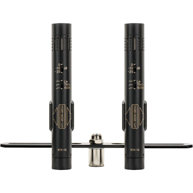 Sontronics STC-1S Small-Diaphragm Condenser Microphone (Stereo Pair, Black)
