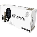 Sontronics STC-2 Large-Diaphragm Condenser Microphone with All-in-One Recording Package (Silver)