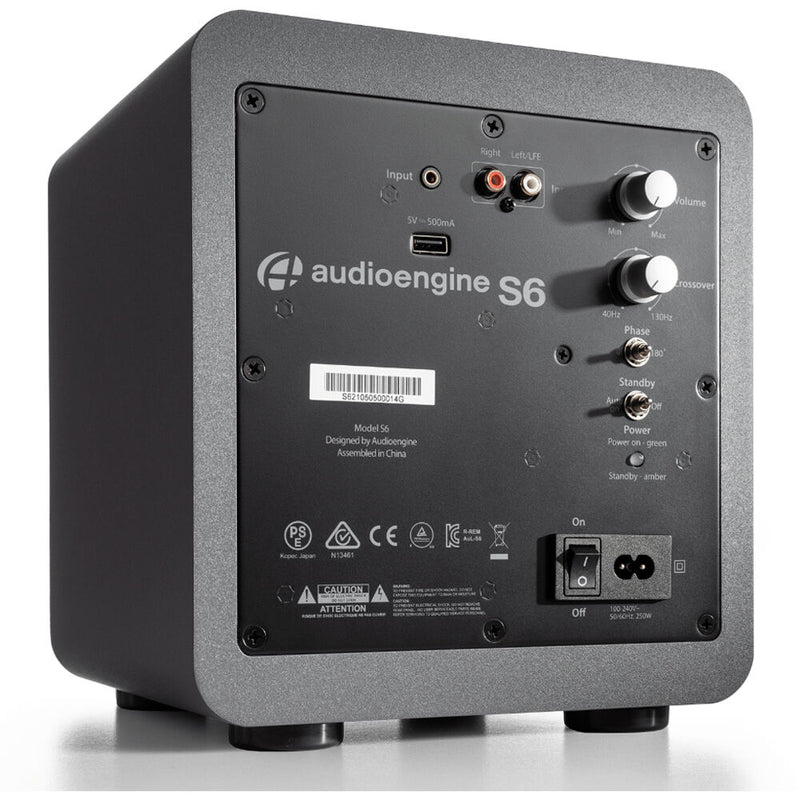 Audioengine S6 6" 210W Subwoofer