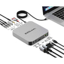EZQuest Ultimate Plus 12-Port USB Type-C Multimedia Hub