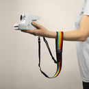 Polaroid Flat Camera Strap (Rainbow Black)