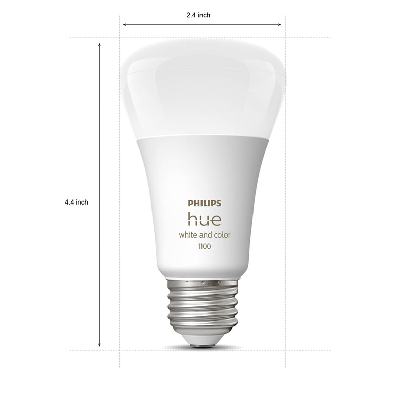 Philips Hue A19 Bulb with Bluetooth (White & Color Ambiance)