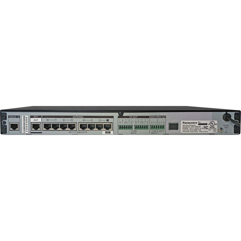 Panasonic WX-SR204 4-Channel Rackmount Digital Wireless Receiver (1.9 GHz)