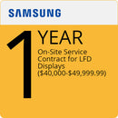 Samsung 1-Year Onsite Service for Large Format Displays ($40,000.00-$49,999.99)