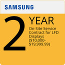 Samsung 2-Year Onsite Service for Large Format Displays ($10,000.00-$19,999.99)