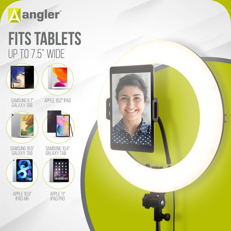 Angler Flexible Tablet Holder for BI-90W-RL LED Ring Light