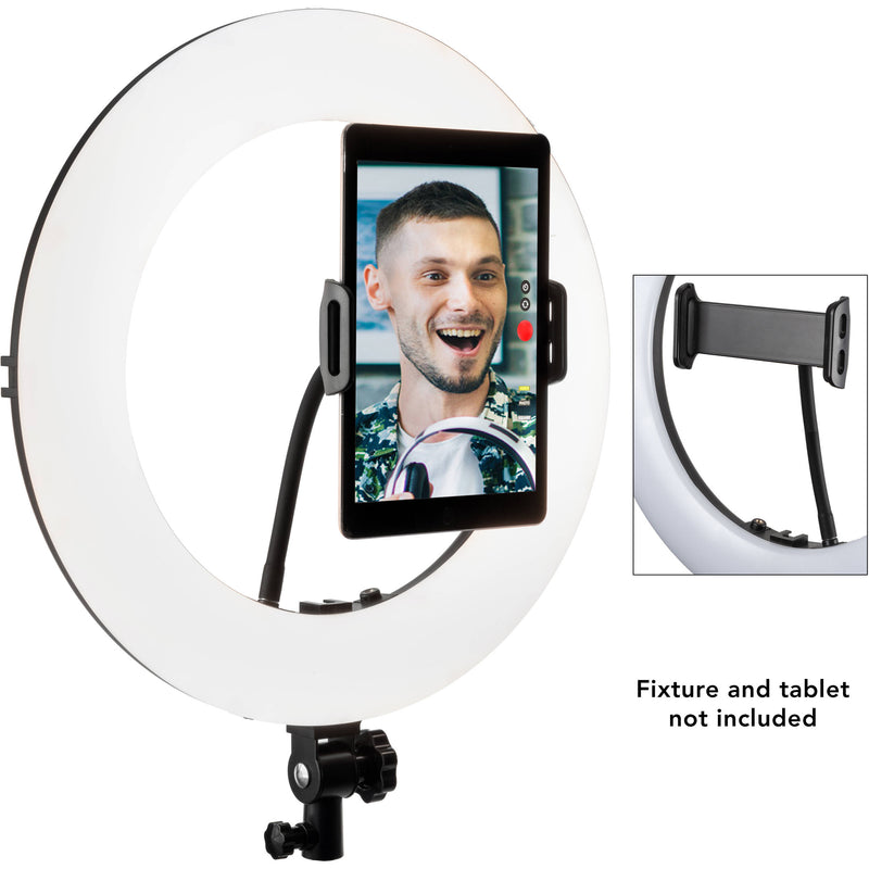 Angler Flexible Tablet Holder for BI-90W-RL LED Ring Light