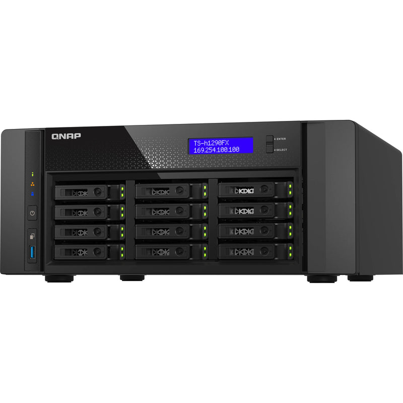 QNAP TS-H1290FX-7302P-128G-US 12-Bay NAS Enclosure