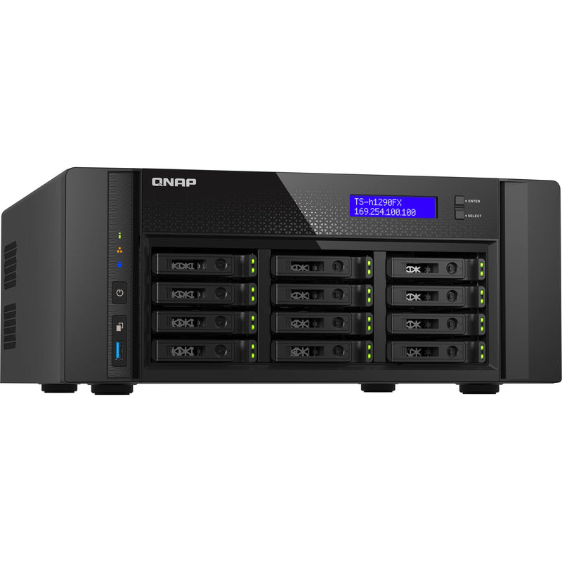 QNAP TS-H1290FX-7302P-128G-US 12-Bay NAS Enclosure