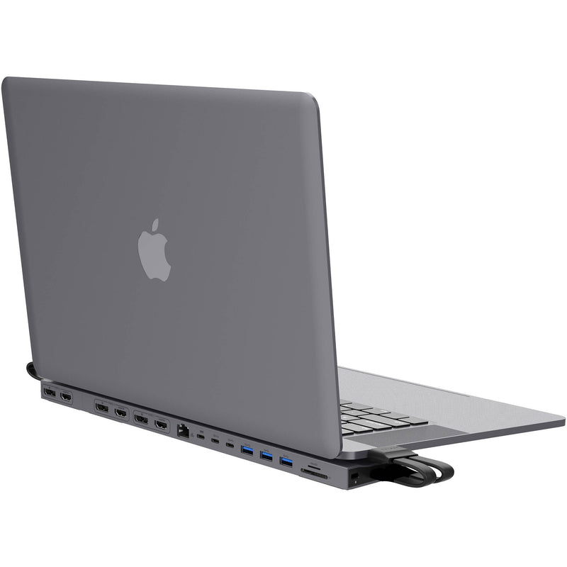 HYPER HyperDrive 4K Multi-Display Docking Station for Apple 13-16" MacBook Air/Pro (Space Gray)