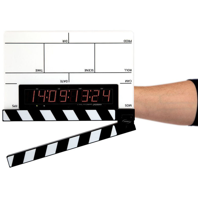 Ambient Recording Lockit Slate Take 2 Modular Timecode Slate (Plastic Clapsticks)
