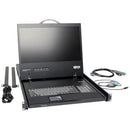 Tripp Lite 1U Rack-Mount Console with 19-in. LCD