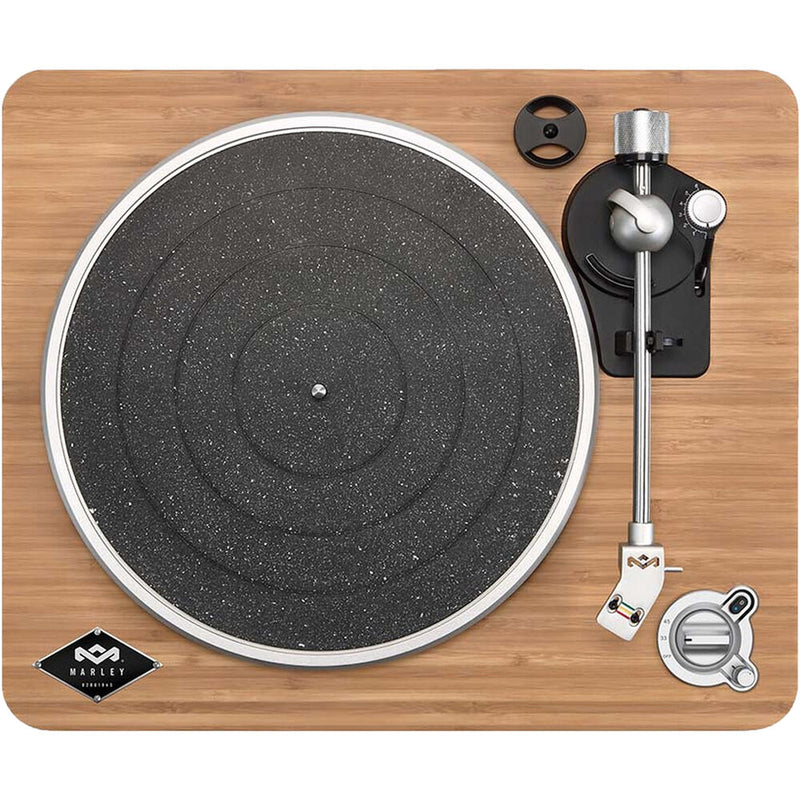 House of Marley Stir It Up Semi-Automatic Two-Speed Turntable with Bluetooth & USB