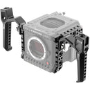 8Sinn Right/Left-Side Plates & Dual Black Raven Top Handles for RED V-RAPTOR