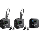 Saramonic Blink 900 B2 2-Person Digital Camera-Mount Wireless Omni Lavalier Microphone System (2.4 GHz, Black)