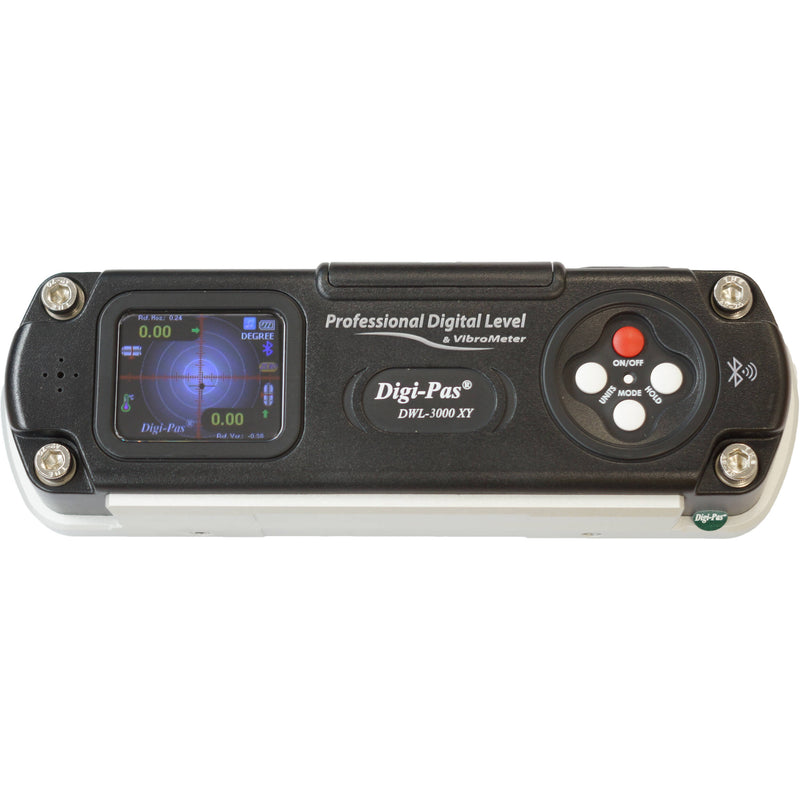 Digipas Technologies DWL3000XY 2-Axis Digital Machinist Level & Inclinometer with Bluetooth