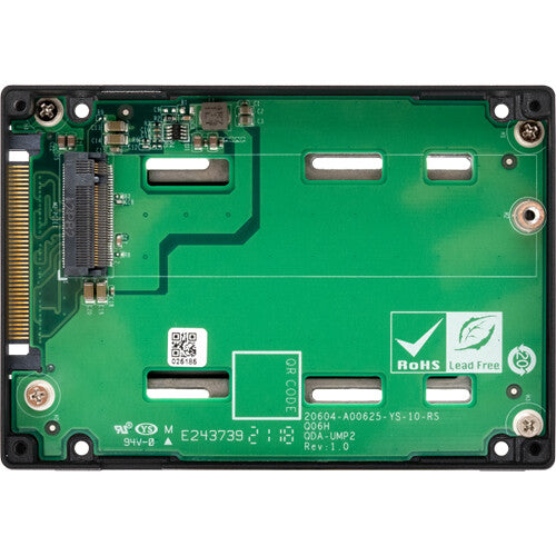 QNAP QDA-UMP4 M.2 2280 to 2.5" U.2 NVMe PCIe 4.0 SSD Adapter