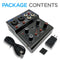 Pyle Pro 2-Channel Audio Mixer / USB Recording Interface with Bluetooth