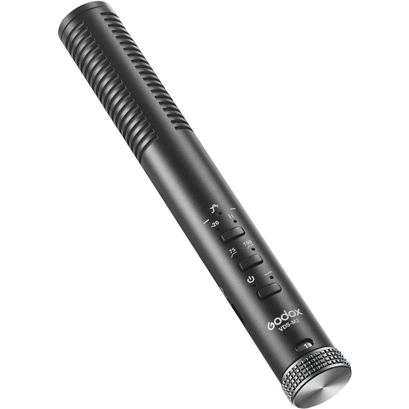 Godox VDS-M2 Supercardioid Camera-Mount Shotgun Microphone