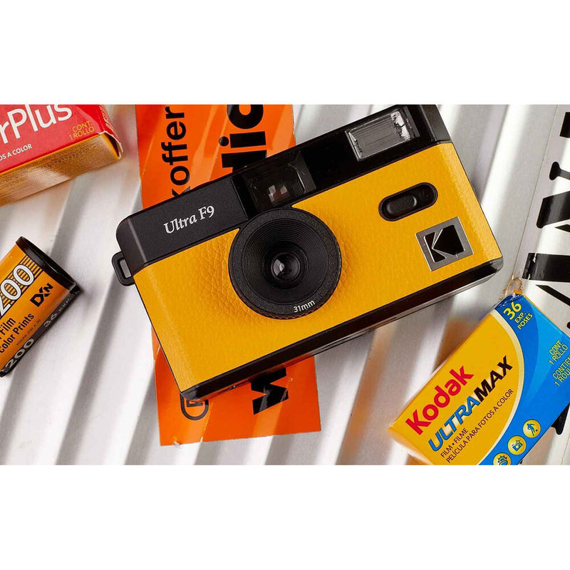 Buy in India Kodak Ultra F9 Reusable 35mm Camera (Yellow) – Tanotis
