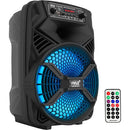 Pyle Pro PPHP836B Portable 8" 300W PA Speaker System with Bluetooth