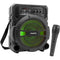 Pyle Pro PSBT62A 8" Portable PA Speaker with Bluetooth and Wired Microphone