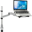Mount-It! Articulating Desk Mount with USB Cooling Fan for Laptops