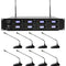 Pyle Pro 8-Ch. Conference UHF Microphone System