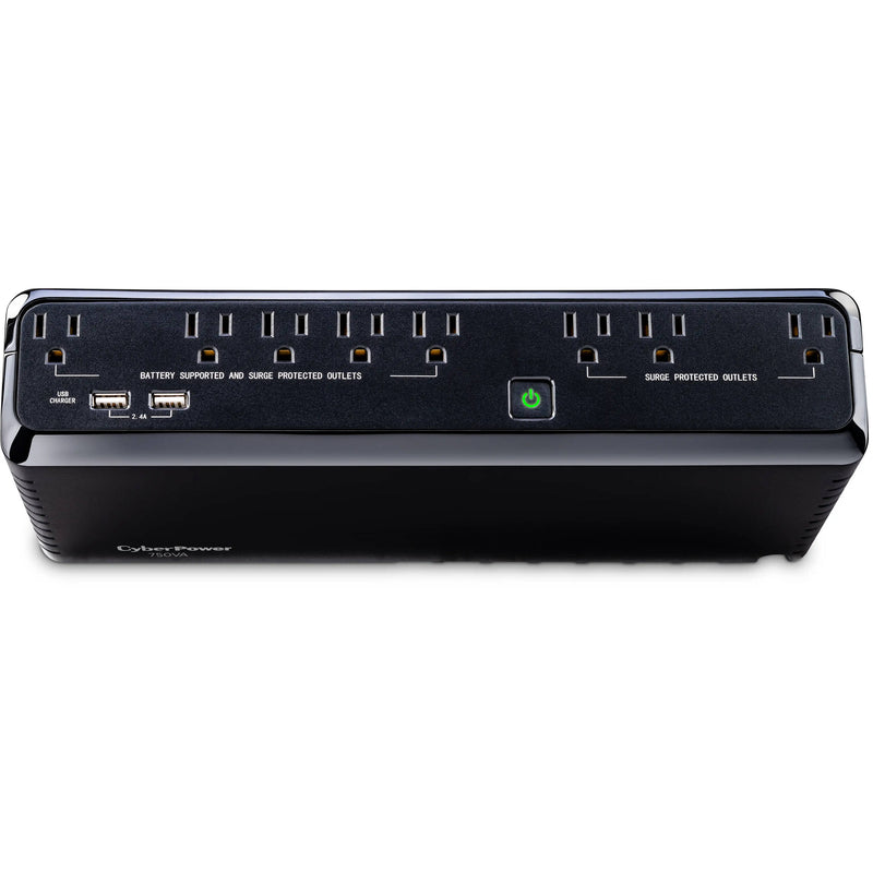 CyberPower 8-Outlet 750VA/375W Slim Standby UPS