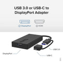 Plugable USB Type-C & Type-A to DisplayPort Adapter