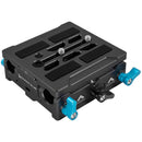 Kondor Blue Universal 15mm LWS Bridge Plate for ARRI/RED/URSA/C70/VENICE (Raven Black)