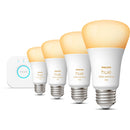 Philips Hue E26 Starter Kit (White Ambiance, 4-Pack)