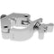 Global Truss Extra Heavy-Duty M12 Slim Clamp with Stainless Steel Hardware for 50mm Tubing (Silver)