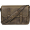 MegaGear Torres Pro Leather Vintage Messenger Bag (Olive)