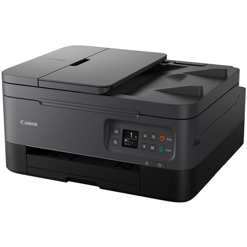 Canon PIXMA TR7020a Wireless Inkjet All-In-One Color Printer (Black)